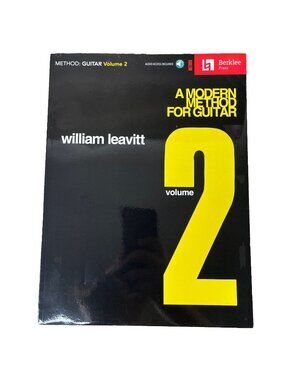 A Modern Method for Guitar W. Leavitt Volume 2 - Book and Audio Hal Leonard